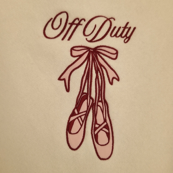 wild fable ballerina off duty cut neck sweatshirt size XL - Picture 4 of 6